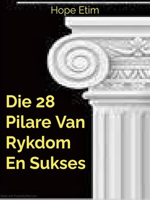 cover image of Die 28 Pilare Van Rykdom En Sukses